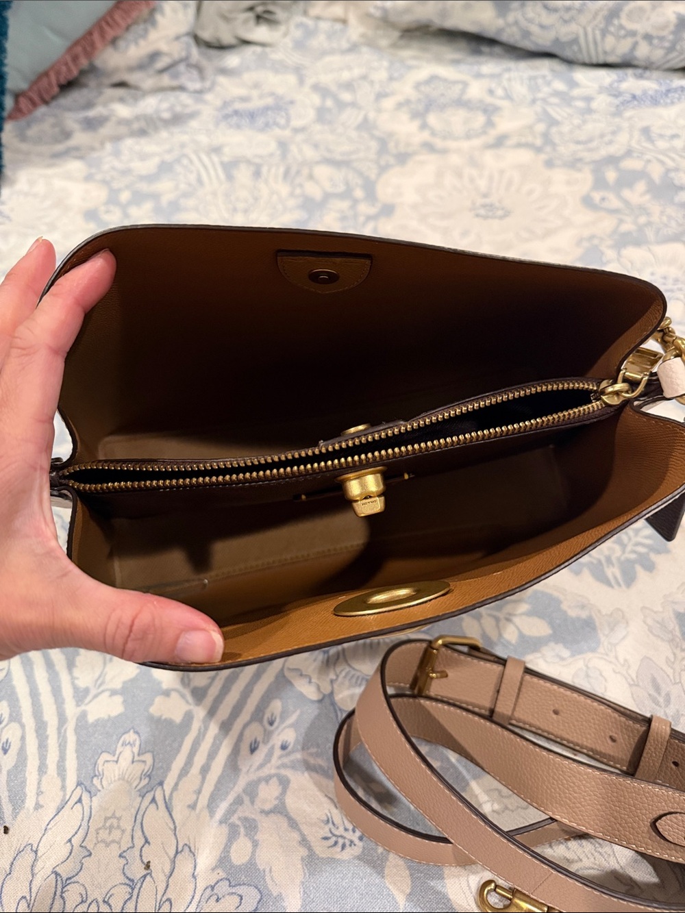Coach Leather Crossbody Bag - Picture 11 of 12